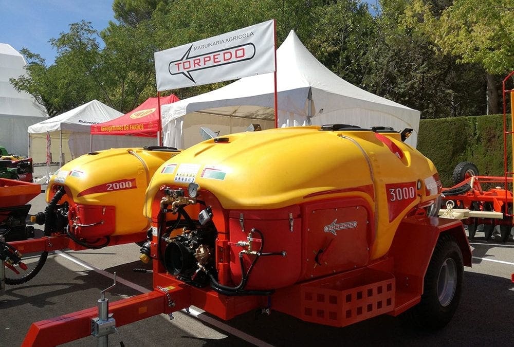 Torpedo Maquinaria en la Feria de Maquinaria agrícola de Úbeda 2017